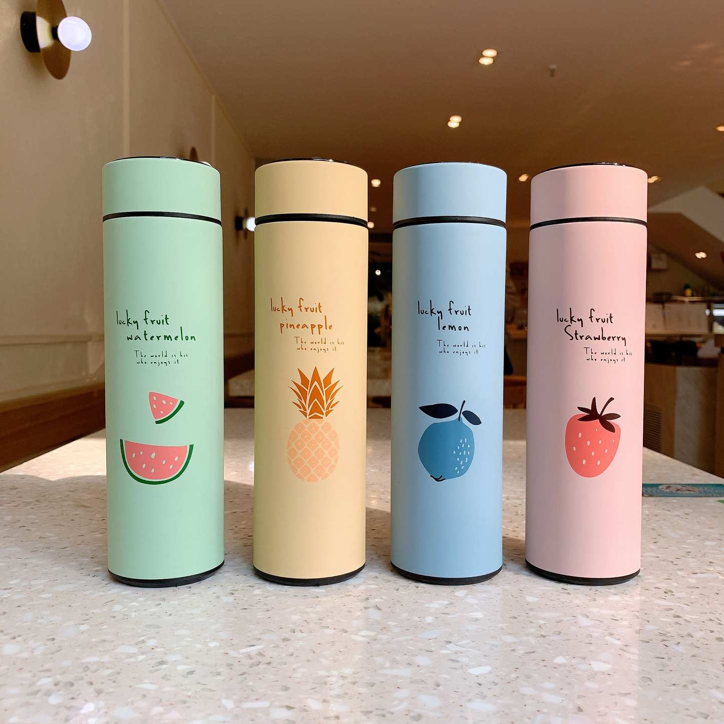 500ml Smart Temperature Display Stainless Steel Travel Mug