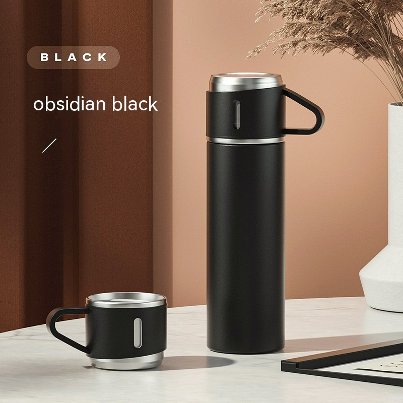 40oz Stainless Steel Insulated Tumbler With Handle & Straw